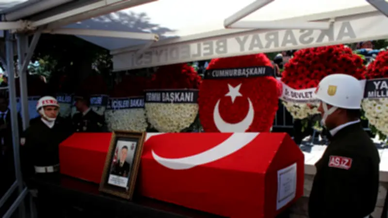 Pençe-Kilit Şehidi Uzman Çavuş Abdurrahman Hilal Aksaray'da Son Yolculuğuna Uğurlandı