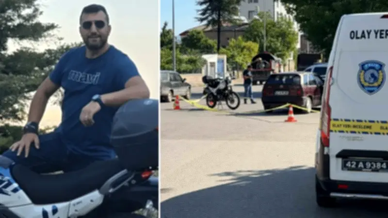 Seydişehir'de Motosikletli Öğretmen Hayatını Kaybetti