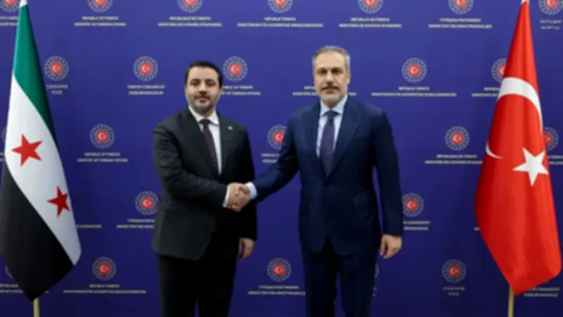Son Dakika: Bakan Fidan, Suriye Dışişleri Bakanı Şeybani ile Görüştü