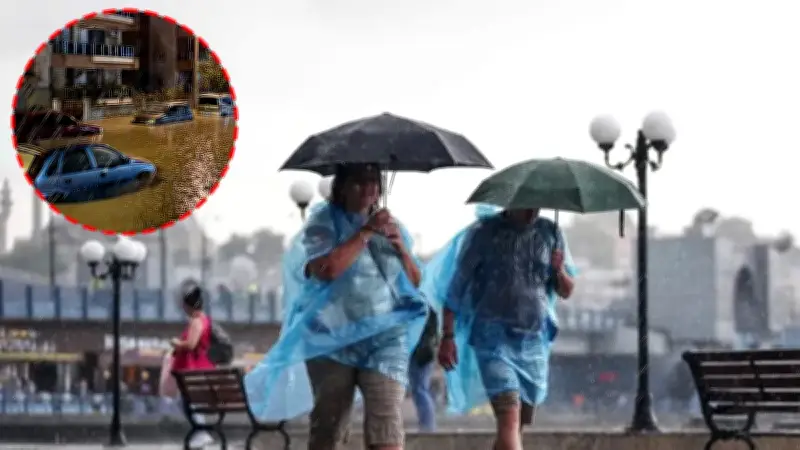 İstanbul için 'Süper Hücre' alarmı: 7 ilçede kuvvetli sağanak ve dolu bekleniyor