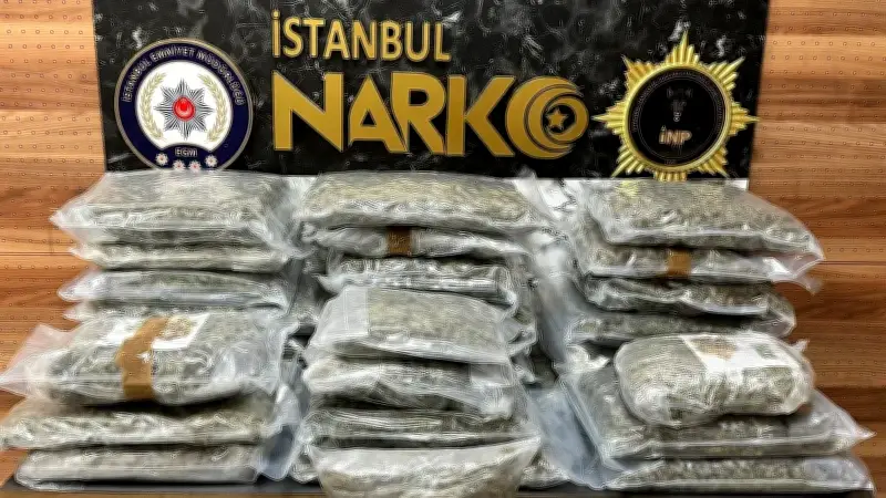 İstanbul'da 151 Kilo Uyuşturucu Ele Geçirildi, 7 Gözaltı