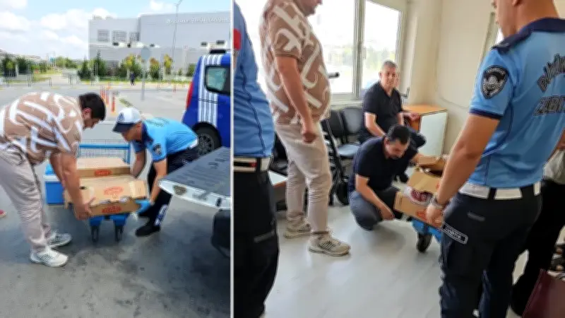 Tekirdağ'da otogarda sağlıksız koşullarda taşınan kırmızı ete el konuldu