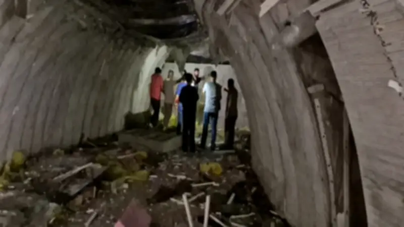 Zonguldak'ta Yıkılan İş Hanının Altında 83 Yıllık Sığınak Bulundu