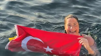 Aysu Türkoğlu, Tsugaru Kanalı'nı Geçerek Tarihe Adını Yazdırdı