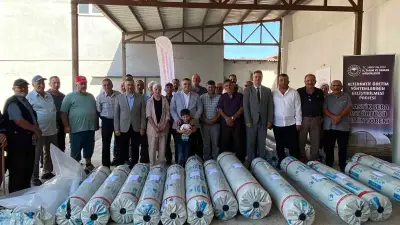 Sinop'ta 83 Çiftçiye Yüzde 50 Hibeli Sera Örtüsü Desteği