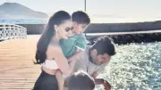 Bodrum'da Aile Sürprizi: Fahriye Evcen ve Burak Özçivit'in Pozu Kalpleri Isıttı