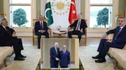 Cumhurbaşkanı Erdoğan, Pakistan Başbakanı Şahbaz Şerif'i Vahdettin Köşkü'nde Ağırladı