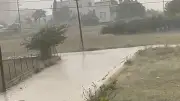 Osmaniye'de şiddetli sağanak: Cadde ve yollar göle döndü