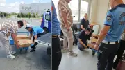 Tekirdağ'da otogarda sağlıksız koşullarda taşınan kırmızı ete el konuldu